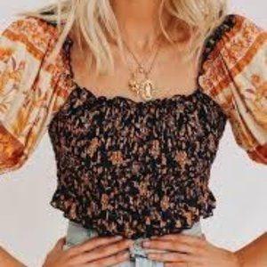 BNWT Verge Girl Floral Top